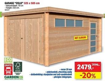 Hubo Garage oslo aanbieding