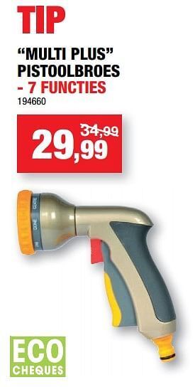 Hubo Multi plus pistoolbroes aanbieding