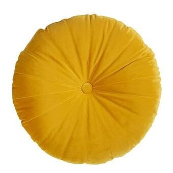 KAAT Amsterdam sierkussen Mandarin - geel - 40x40 cm - Leen Bakker