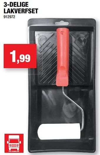 Hubo 3-delige lakverfset aanbieding