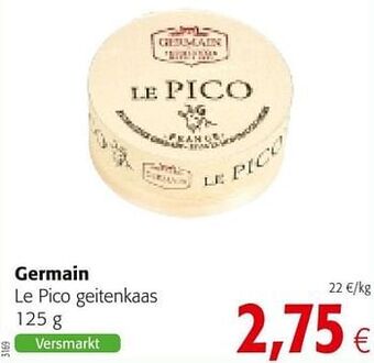 Colruyt Germain le pico geitenkaas aanbieding