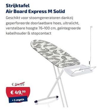 Strijktafel air board express m solid