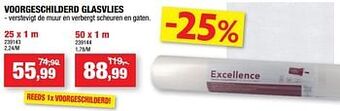 Hubo Voorgeschilderd glasvlies aanbieding