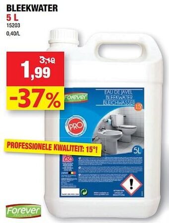 Hubo Bleekwater aanbieding