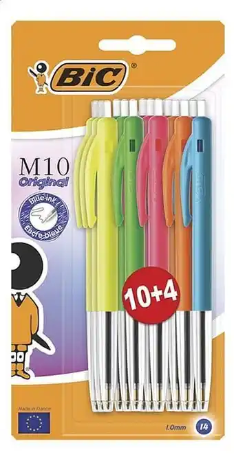 Bic balpen M10 Original - 14 stuks