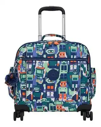 Kipling trolley-boekentas Storia Robot Camo Blue 40,5 cm