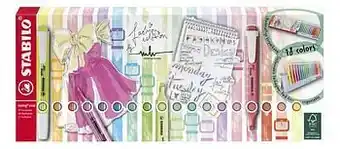Dreamland STABILO Swing Cool fluostift Fashion Edition + houder aanbieding