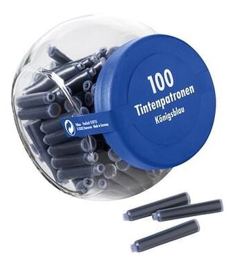 Dreamland Pelikan inktpatronen blauw - 100 stuks aanbieding
