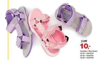 Bristol Sandalen - blue queen aanbieding