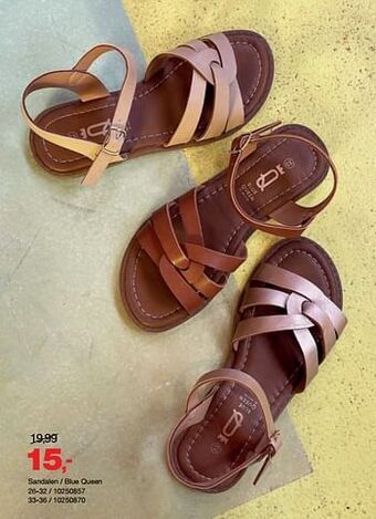 Bristol Sandalen - blue queen aanbieding