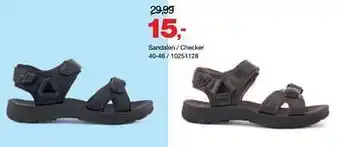 Bristol Sandalen - checker aanbieding