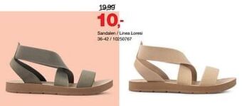 Bristol Sandalen - linea loresi aanbieding