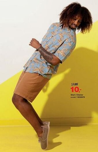 Bristol Short - checker aanbieding