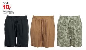 Bristol Short - checker aanbieding