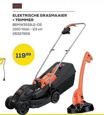 Elektrische Grasmaaier Trimmer