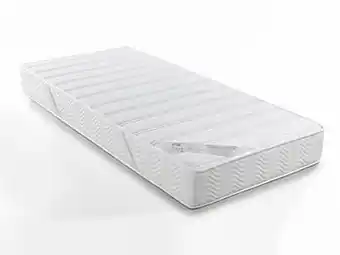 De Matrassen Gigant Matelas Velda Porto Bello à ressorts ensachés coloris blanc-140x200 cm-Moyen aanbieding