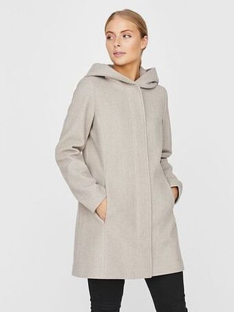Berca Shoes Vero Moda Vest Vero Moda Vest Met Kap - Grijs aanbieding