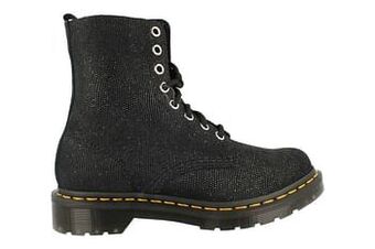 Berca Shoes Dr. Martens Bottine Dames Trend Glitter 1460 Pascalblack Glitter - Zwart aanbieding