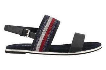 Berca Shoes Sprox Sandaal Plat Dames - Blauw aanbieding