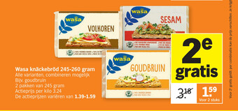 Wasa knackebrod 245-260 gram