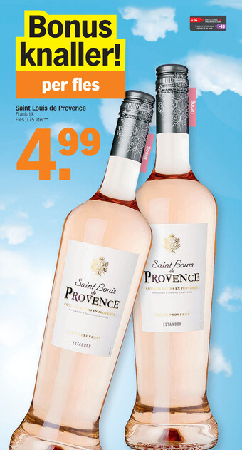 Albert Heijn Saint louis de provence 0.75 liter aanbieding
