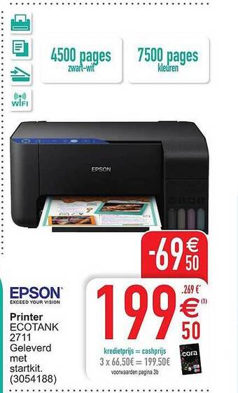 Cora Epson Printer Ecotank aanbieding