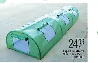 Cora Lage Tunnelserre 300 X 80 X 45 Cm aanbieding