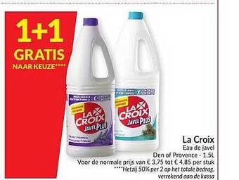 Intermarché La Croix Eau De Javel aanbieding