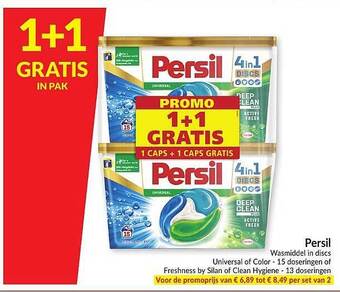 Intermarché Persil Wasmiddel In Discs aanbieding