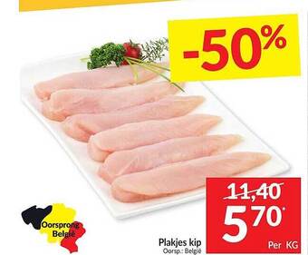 Intermarché Plakjes Kip aanbieding