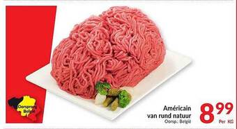 Intermarché Américain Van Rund Natuur aanbieding