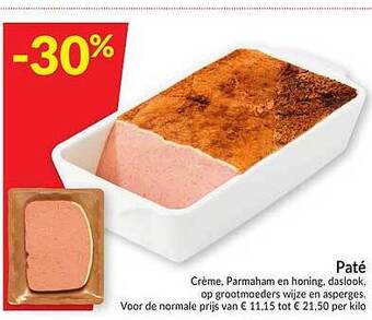 Intermarché Paté aanbieding