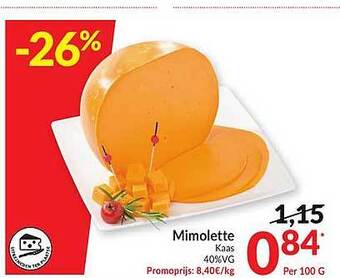 Intermarché Mimolette Kaas aanbieding