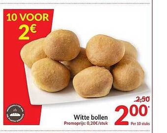 Intermarché Witte Bollen aanbieding