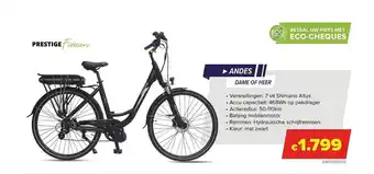 Euroshop Andes Dame Of Heer Prestige Fietsen aanbieding