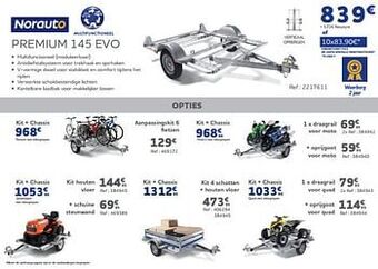 Auto5 Norauto premium 145 evo aanbieding
