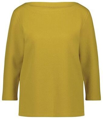 HEMA HEMA Dames T-shirt Kacey Structuur Lichtgeel (lichtgeel) aanbieding