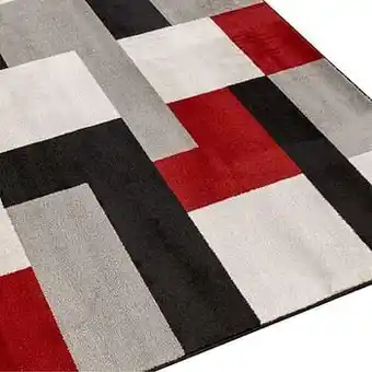 Leen Bakker Floorita tapijt Village - multikleur - 160x230 cm - Leen Bakker aanbieding