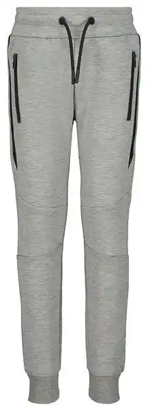 HEMA HEMA Kindersweatbroek Grijsmelange (grijsmelange) aanbieding