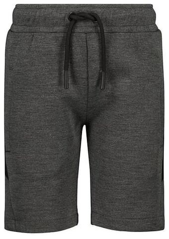 HEMA HEMA Kindershort Grijsmelange (grijsmelange) aanbieding