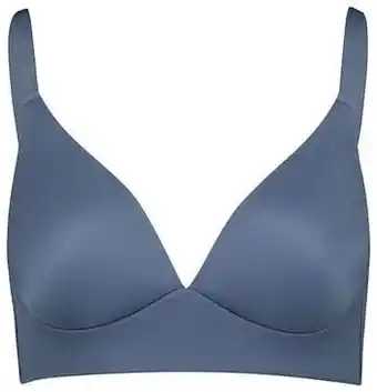 HEMA HEMA Voorgevormde Bh Zonder Beugel Middenblauw (middenblauw) aanbieding