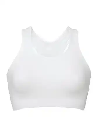HEMA Naadloze Sportbh Medium Support Wit (wit)