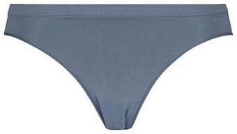HEMA HEMA Damesslip Naadloos Micro Middenblauw (middenblauw) aanbieding