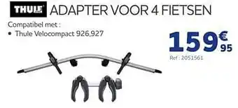 Auto5 Adapter voor 4 fietsen aanbieding
