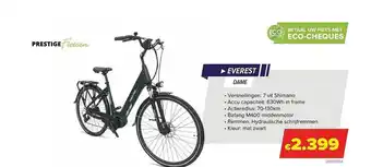 Euroshop Everest Dame Prestige Fietsen aanbieding