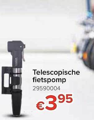 Euroshop Telescopische Fietspomp aanbieding
