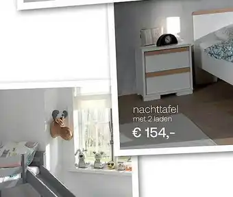 Nachttafel Met 2 Laden