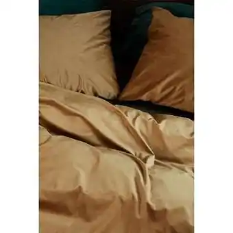 Leen Bakker At Home by Beddinghouse dekbedovertrek Tender - goudkleur - 140x220/220 cm - Leen Bakker aanbieding