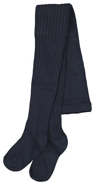 HEMA Kinderkousenbroek Rib Donkerblauw (donkerblauw)