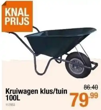 Cevo Kruiwagen klus-tuin aanbieding